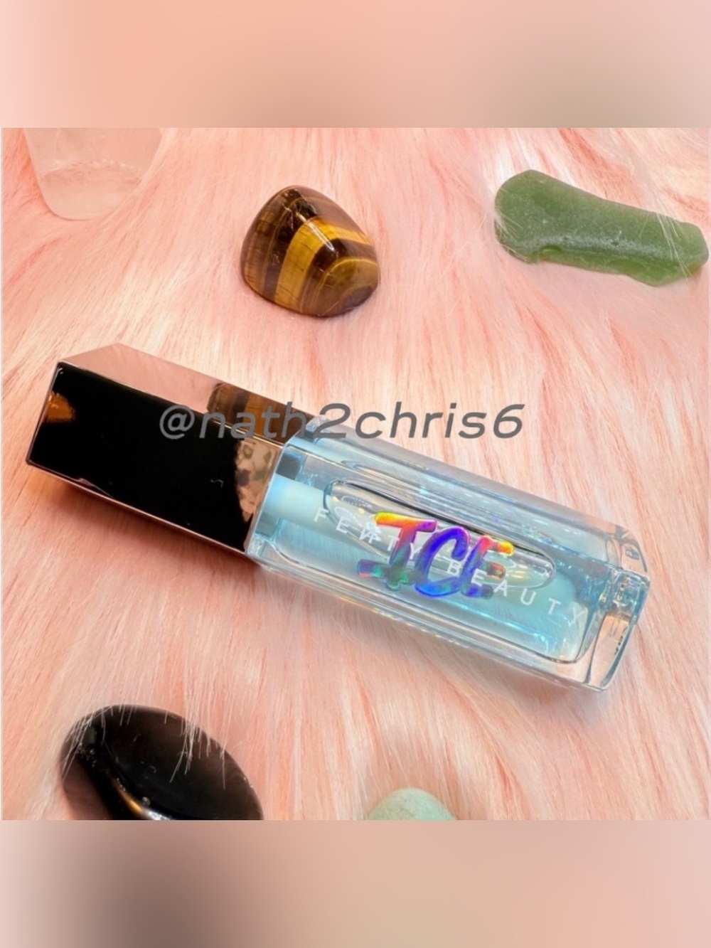 FENTY BEAUTY Gloss Bomb Ice Cooling Lip Luminizer - COLD HEART’D New from set.